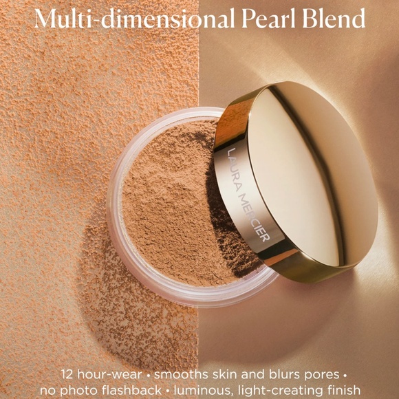 Laura mercier translucent loose setting powder light catcher in cosmic rose - Picture 2 of 2